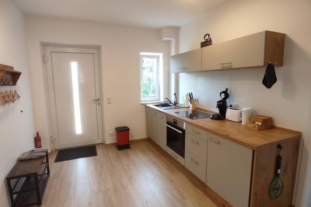 Storchennest - Ferienwohnung Am Storchenradweg Ketzür Extérieur photo
